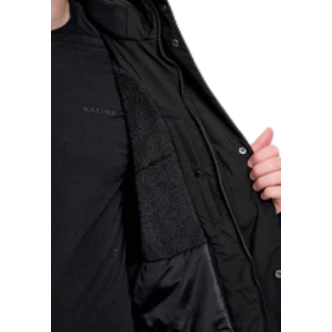 MAZINE ||BASIC  PADDED PARKA BLACK