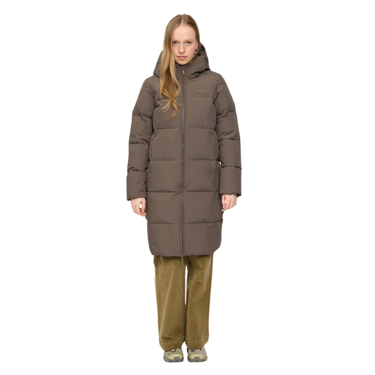 MAZINE || BASIC PUFFER COAT Olive Brown