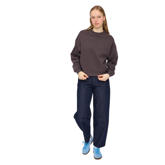 MAZINE || BASIC SWEATSHIRT EGGPLANT