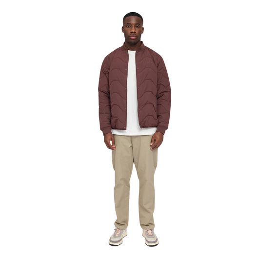 MAZINE || LINER JACKET DEEP MAHOGANY