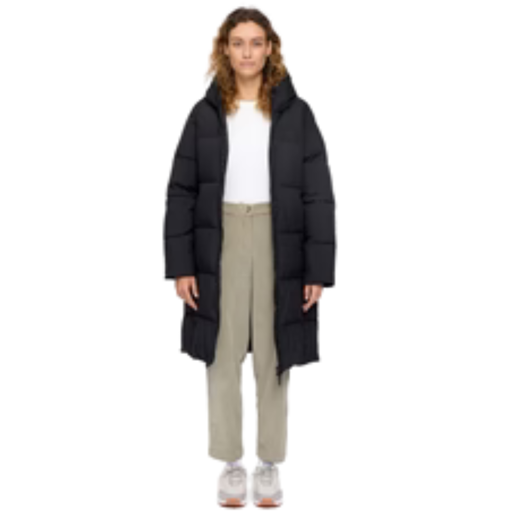 MAZINE || BASIC PUFFER COAT Black