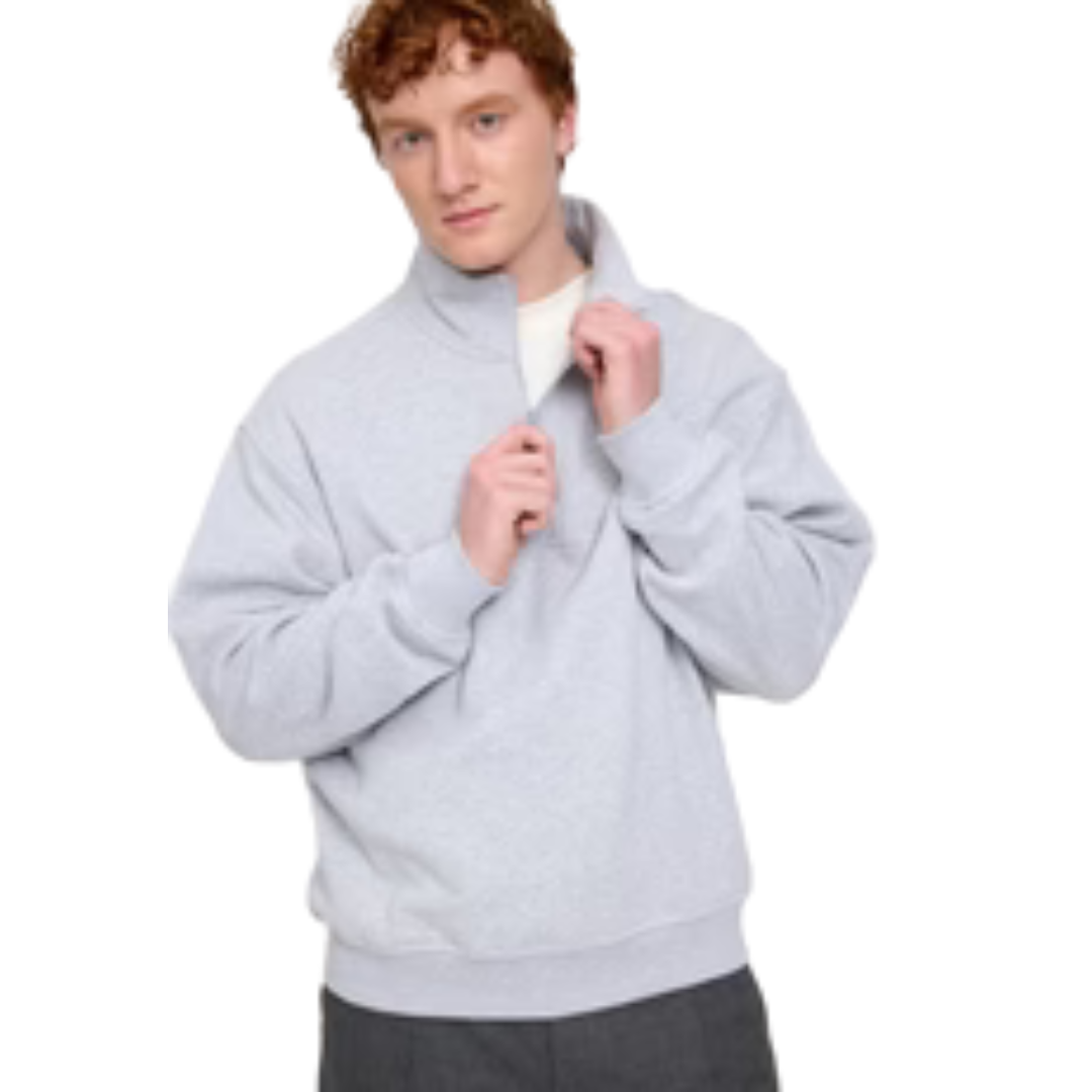 MAZINE || SWEAT TROYER LT GREY MEL