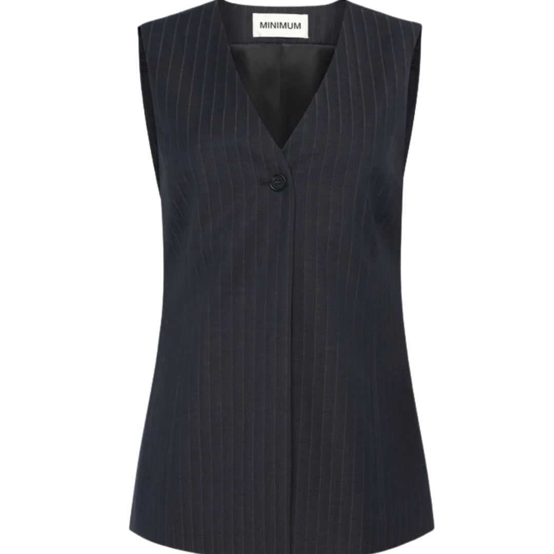 MINIMUM || DAVIDA VEST Black