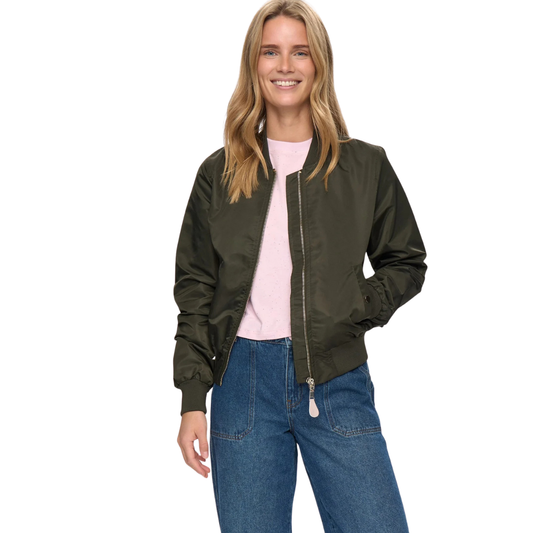 NÜMPH || NUALISANDRA BOMBER JACKET ROSIN