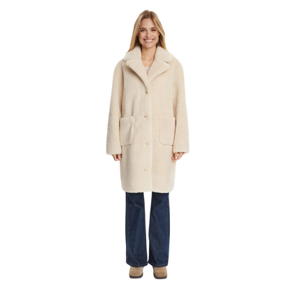 NÜMPH || NUELLIOT REVERSIBLE COAT COGNAC