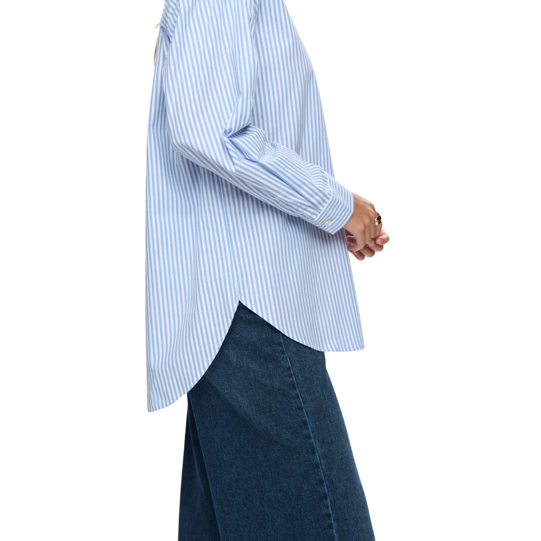 NÜMPH || NUHAILEY SHIRT W|O STONES HYDRANGEA