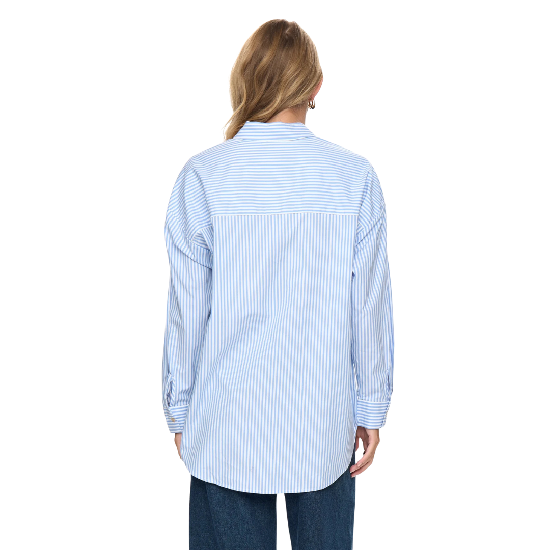 NÜMPH || NUHAILEY SHIRT W|O STONES HYDRANGEA