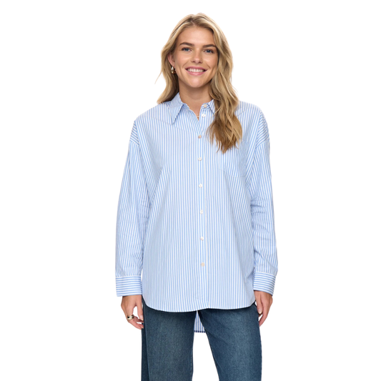 NÜMPH || NUHAILEY SHIRT W|O STONES HYDRANGEA