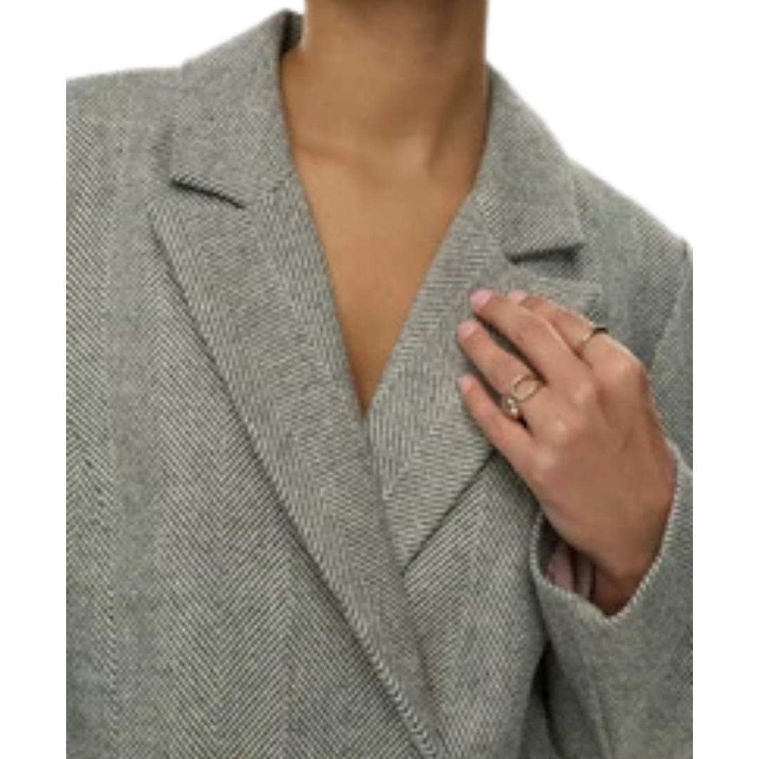 NÜMPH || NURAVEN COAT MEDIUM GREY