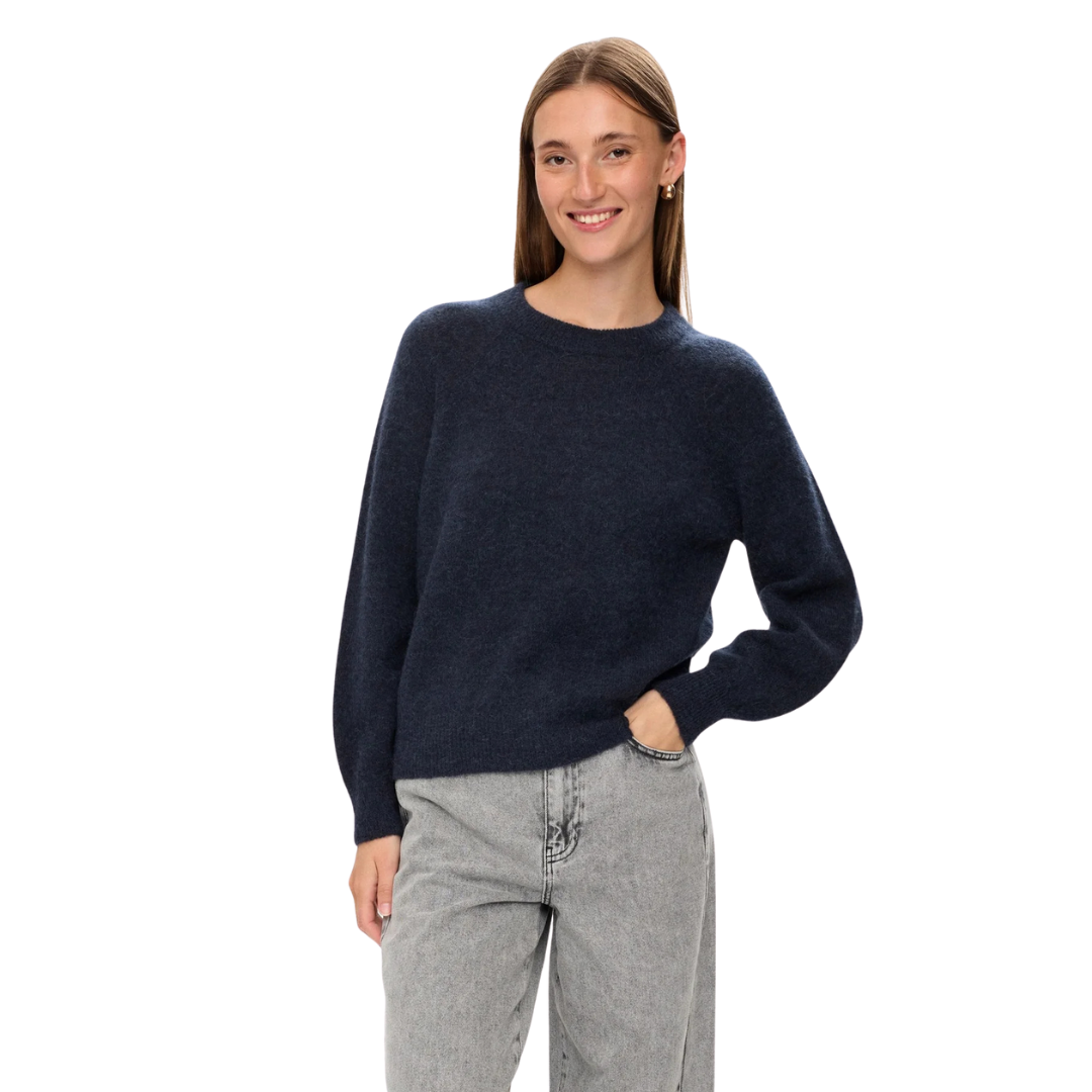 NÜMPH || NURIETTE PULLOVER DARK SAPHIR