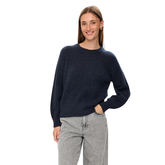 NÜMPH || NURIETTE PULLOVER DARK SAPHIR