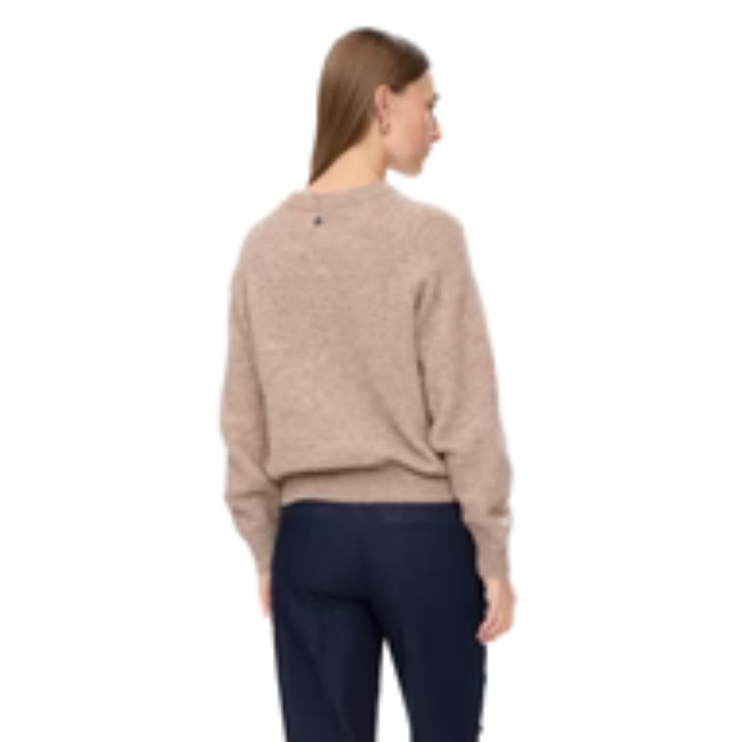 NÜMPH || NURIETTE PULLOVER TAUPE GREY