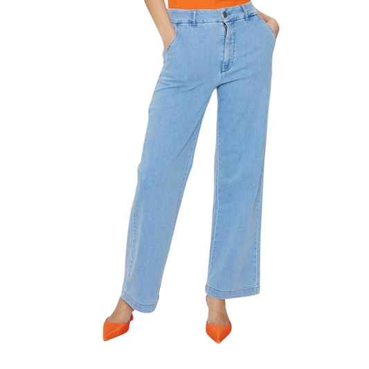 NÜMPH || NUAMBER PANTS LIGHT BLUE