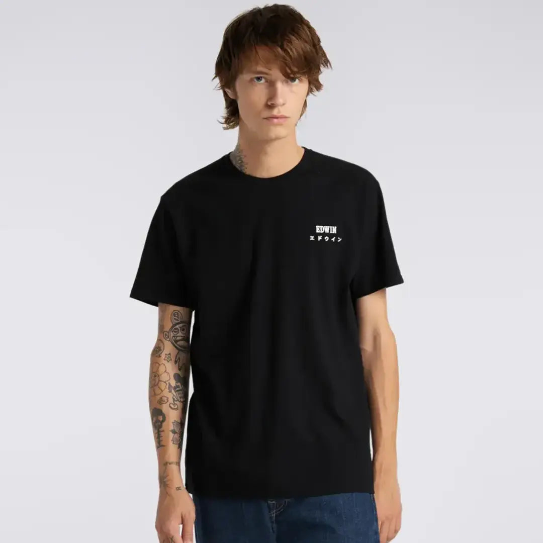 EDWIN || LOGO CHEST TS