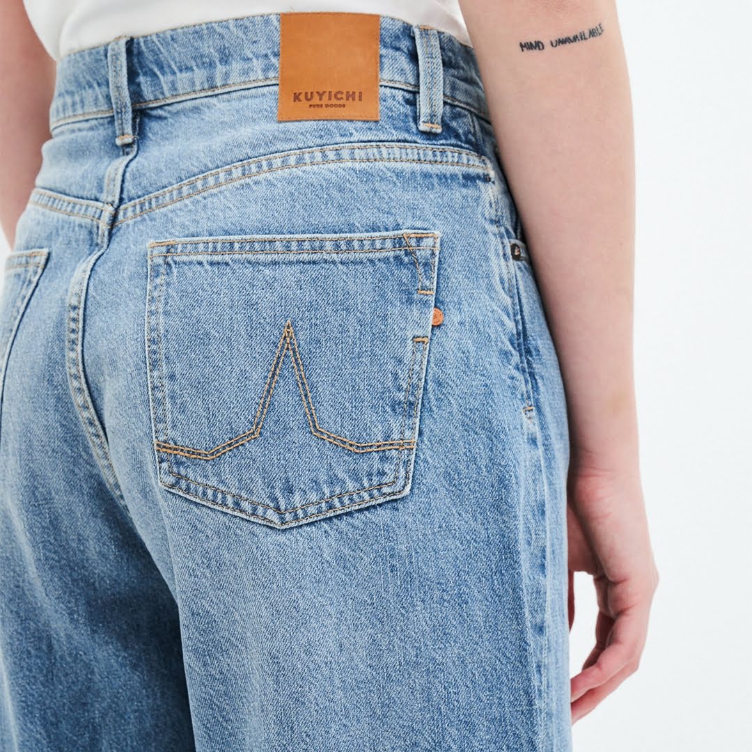 KUYICHI || BOBBIE BARREL JEANS