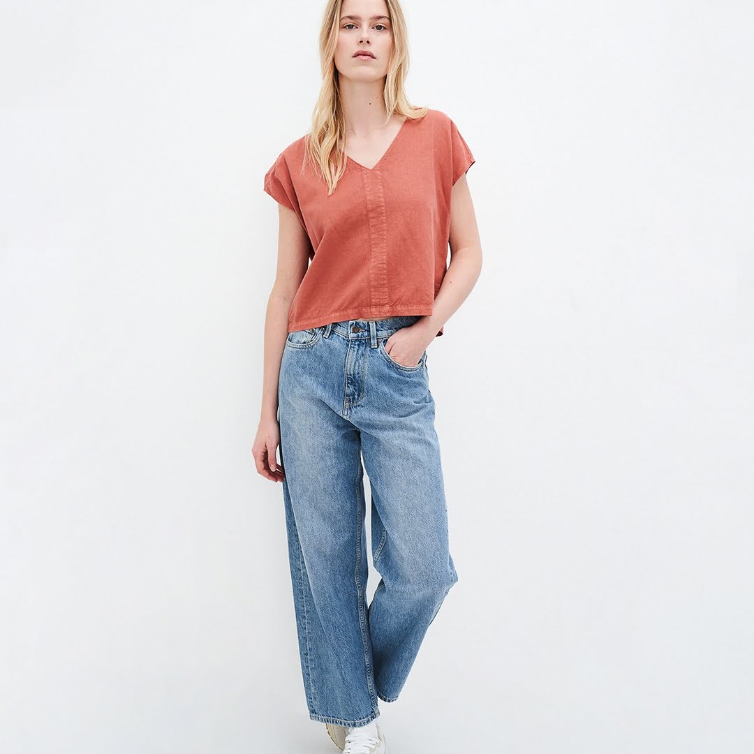 KUYICHI || BOBBIE BARREL JEANS